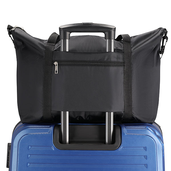 תיק נסיעות איכותי עם אפשרות תלייה על ידית מזוודה