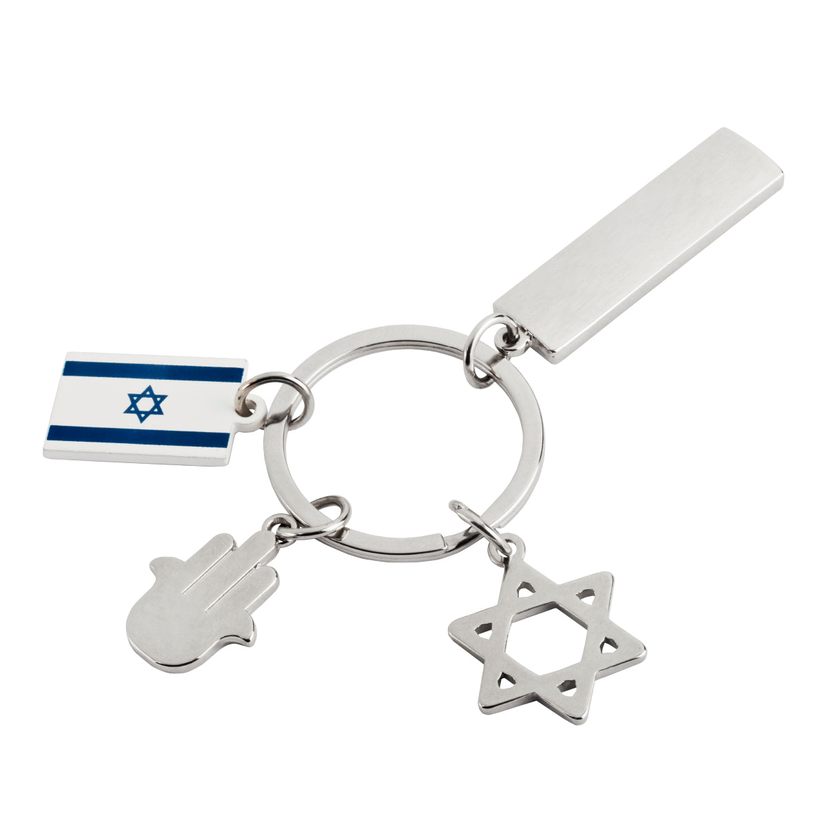 מחזיק מפתחות מתכת – פטריוט