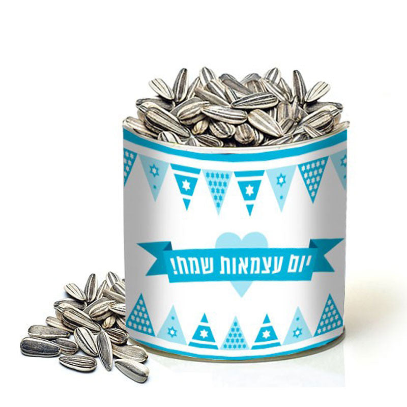 פחית גרעינים ממותגת ליום העצמאות