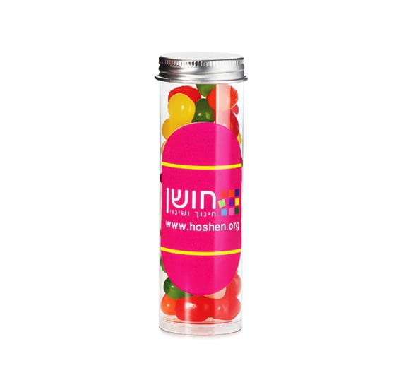 צילינדר במילוי ג'לי בינס