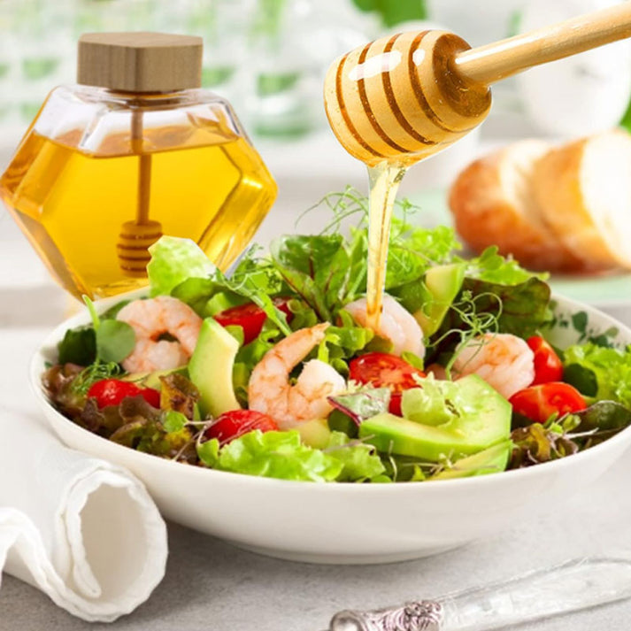 צנצנת דבש עם רודה דבש - 200 מ"ל