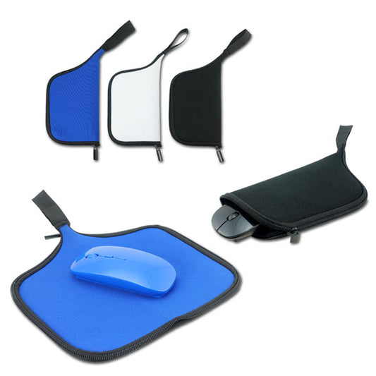 נרתיק נשיאה לעכבר מחשב שהופך למשטח עבודה