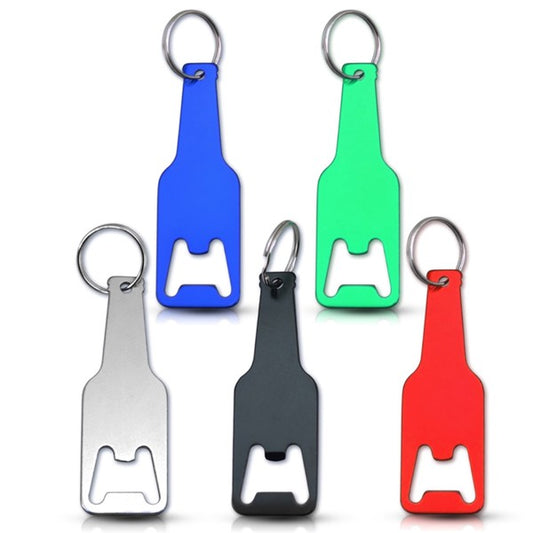 מחזיק מפתחות פותחן בעיצוב בקבוק