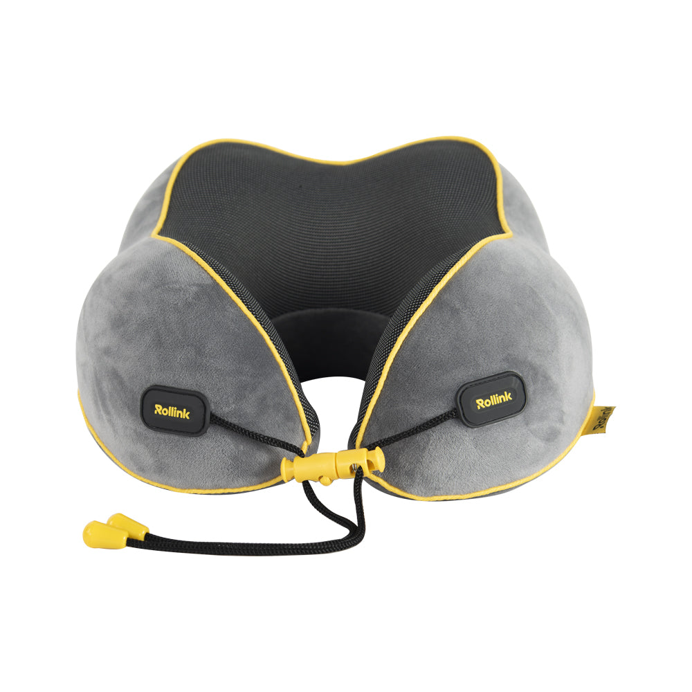 Ergonomic Memory Foam כרית לצוואר בנרתיק נשיאה מבית המותג Rollink