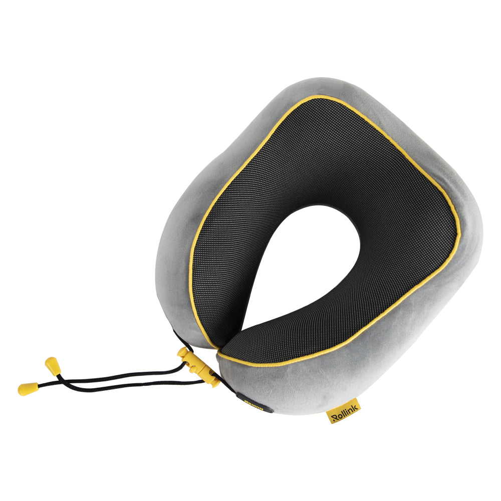 Ergonomic Memory Foam כרית לצוואר בנרתיק נשיאה מבית המותג Rollink