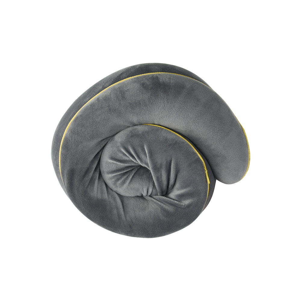 Ergonomic Memory Foam כרית לצוואר בנרתיק נשיאה מבית המותג Rollink