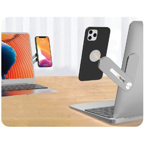 מעמד מתכתי לנייד למסך מחשב