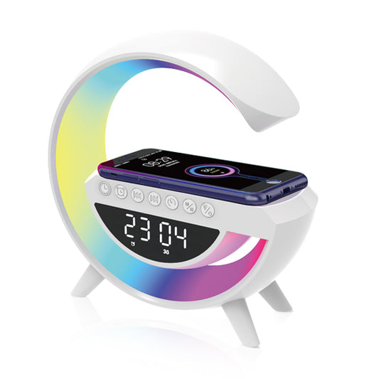 רמקול G עם תאורה ומשטח טעינה