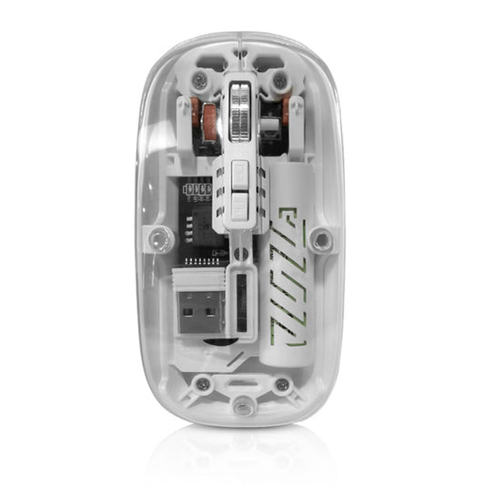 עכבר מחשב אלחוטי בעיצוב שקוף