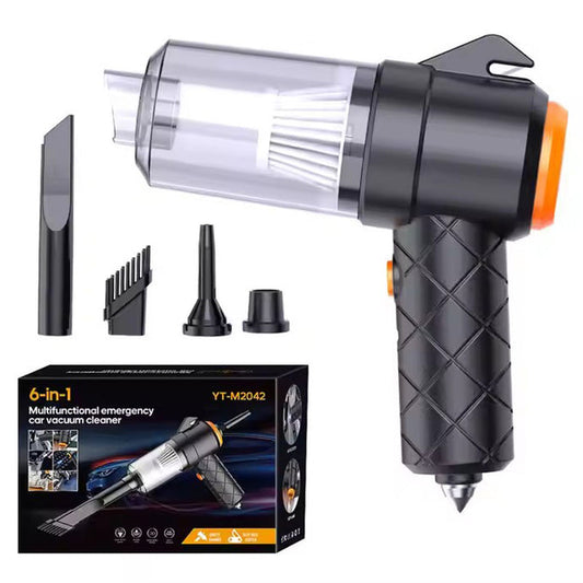 שואב אבק לרכב ולמשרד 6 ב-1