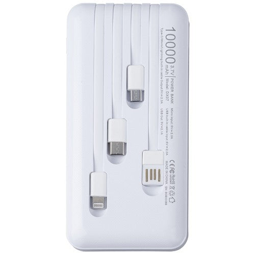 מטען נייד 4 כבלים 10,000 MAH