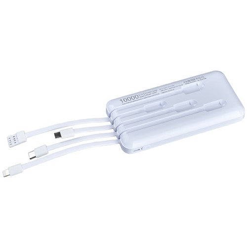 מטען נייד 4 כבלים 10,000 MAH