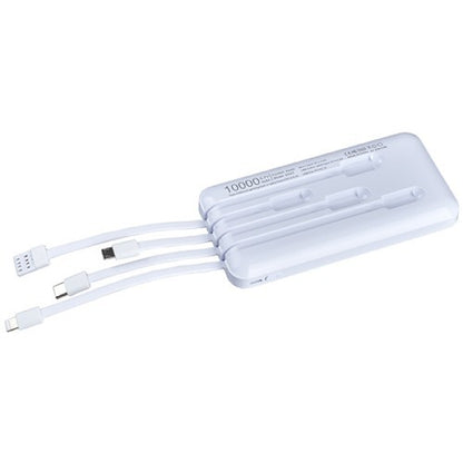 מטען נייד 4 כבלים 10,000 MAH
