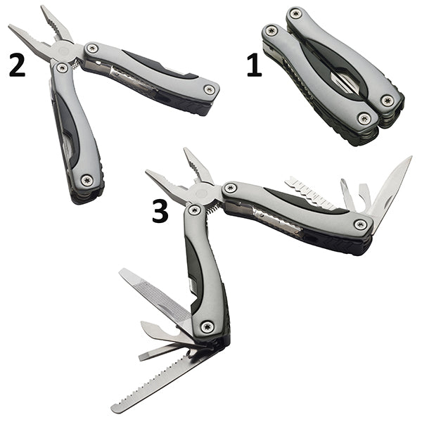 סט השרדות פנס עם מיקוד משתנהוכלי רב שימושי בקופסת מתכת