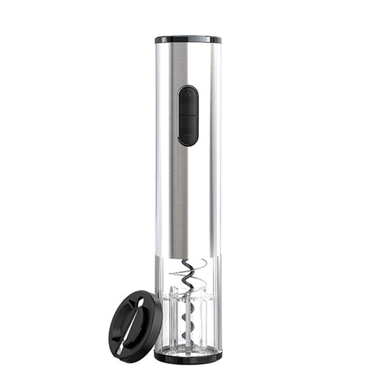 פותחן חשמלי נירוסטה מהודר לבקבוקי יין