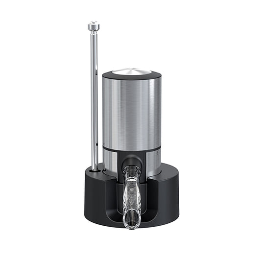 משאבת מזיגה חשמלית לבקבוק יין עם מערכת לאיוורור היין