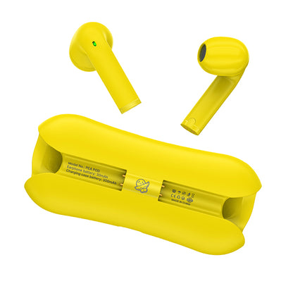 YOOKIE Pea Pod אוזניות איכותיות אלחוטיות Bluetooth קומפקטיות