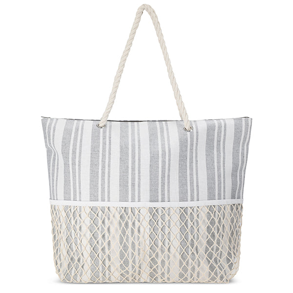 סט חוף הכולל תיק קנבס מחצלת וכרית נוחות