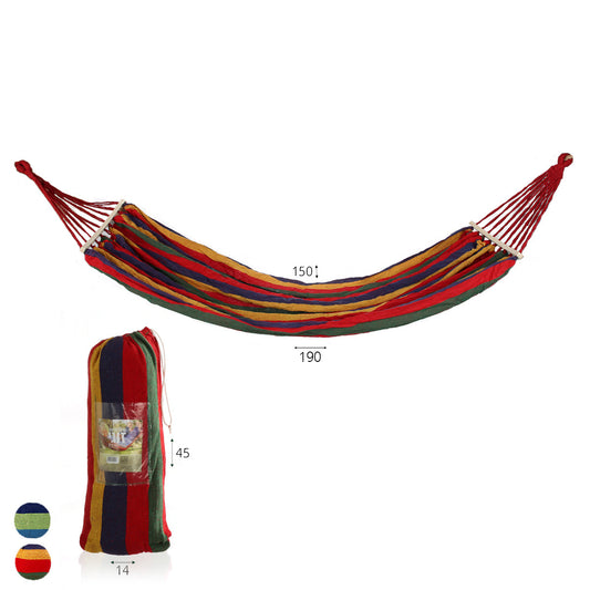 ערסל בד עם מקלות 190*150 ס"מ