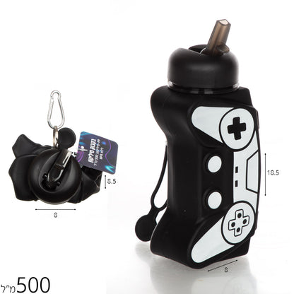 בקבוק סיליקון בצורת שלט 500 מ"ל