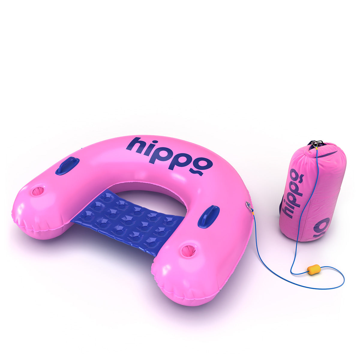 מזרון כיסא ים עם עוגן Hippo