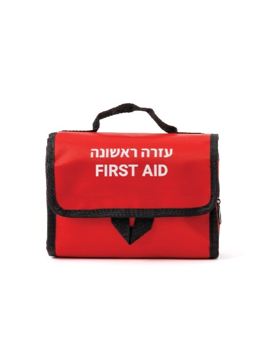 ערכת עזרה ראשונה מיקצועית בתיק נשיאה 64 פריטים