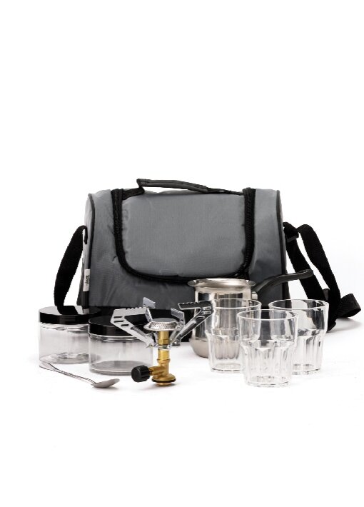 ערכת קפה לשטח/ הברגה