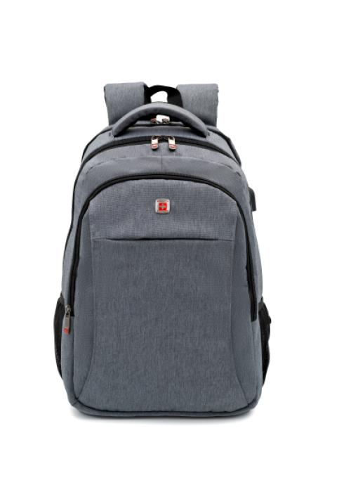 תיק גב למחשב POLOSWISS PASS מרופד אורטופדי מלא