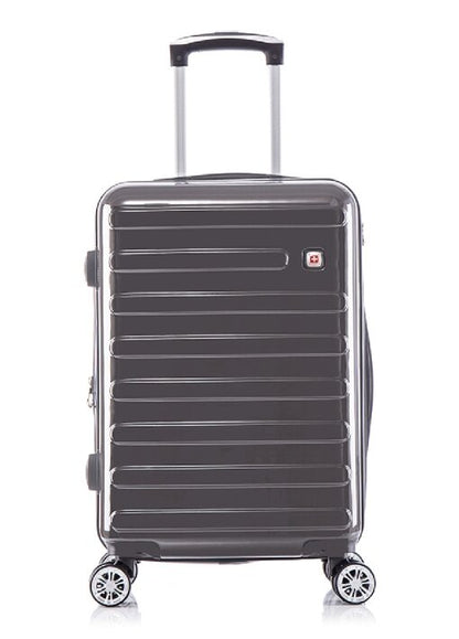 מזוודה עלייה למטוס מתרחבת POLOSWISS PRO פוליקרבונט 20 אינץ׳ למינציה