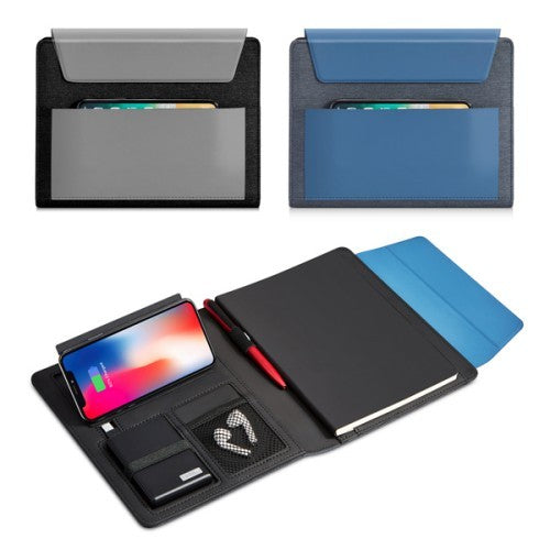 פולדר A5 משולב מטען נייד וQI