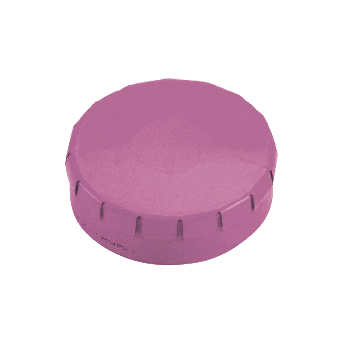 קופסה עגולה עם סוכריות מנטה