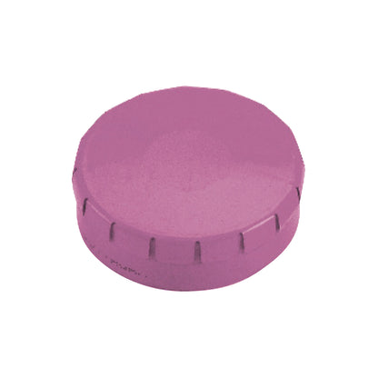 קופסה עגולה עם סוכריות מנטה