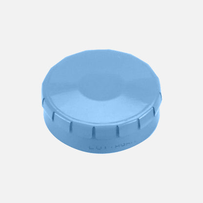 קופסה עגולה עם סוכריות מנטה