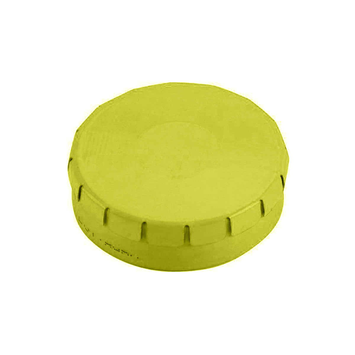 קופסה עגולה עם סוכריות מנטה