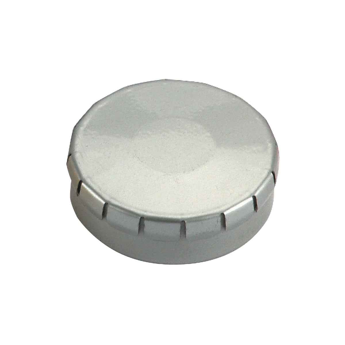 קופסה עגולה עם סוכריות מנטה