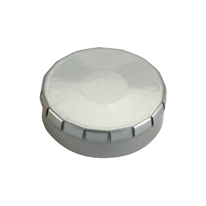 קופסה עגולה עם סוכריות מנטה