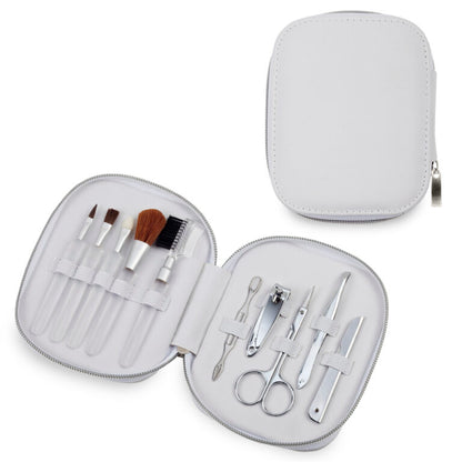 סט מניקור וסט מברשות איפור