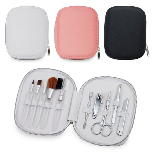 סט מניקור וסט מברשות איפור