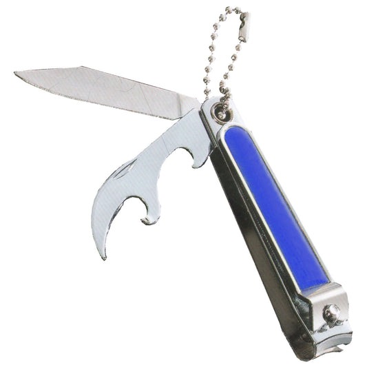 קוצץ ציפורניים עם אולר ופותחן