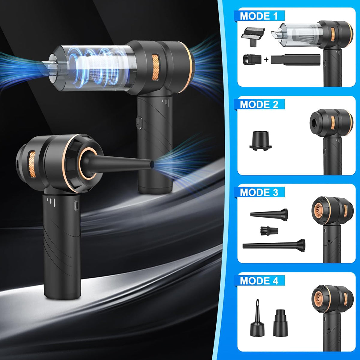 שואב אבק אלחוטי נטען -ULTRA VAC MEGA