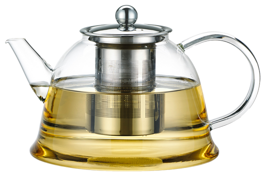 קנקן זכוכית מחוסמת עם מסננת לחליטה – אסאם