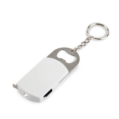 מחזיק מפתחות מטר ופנס