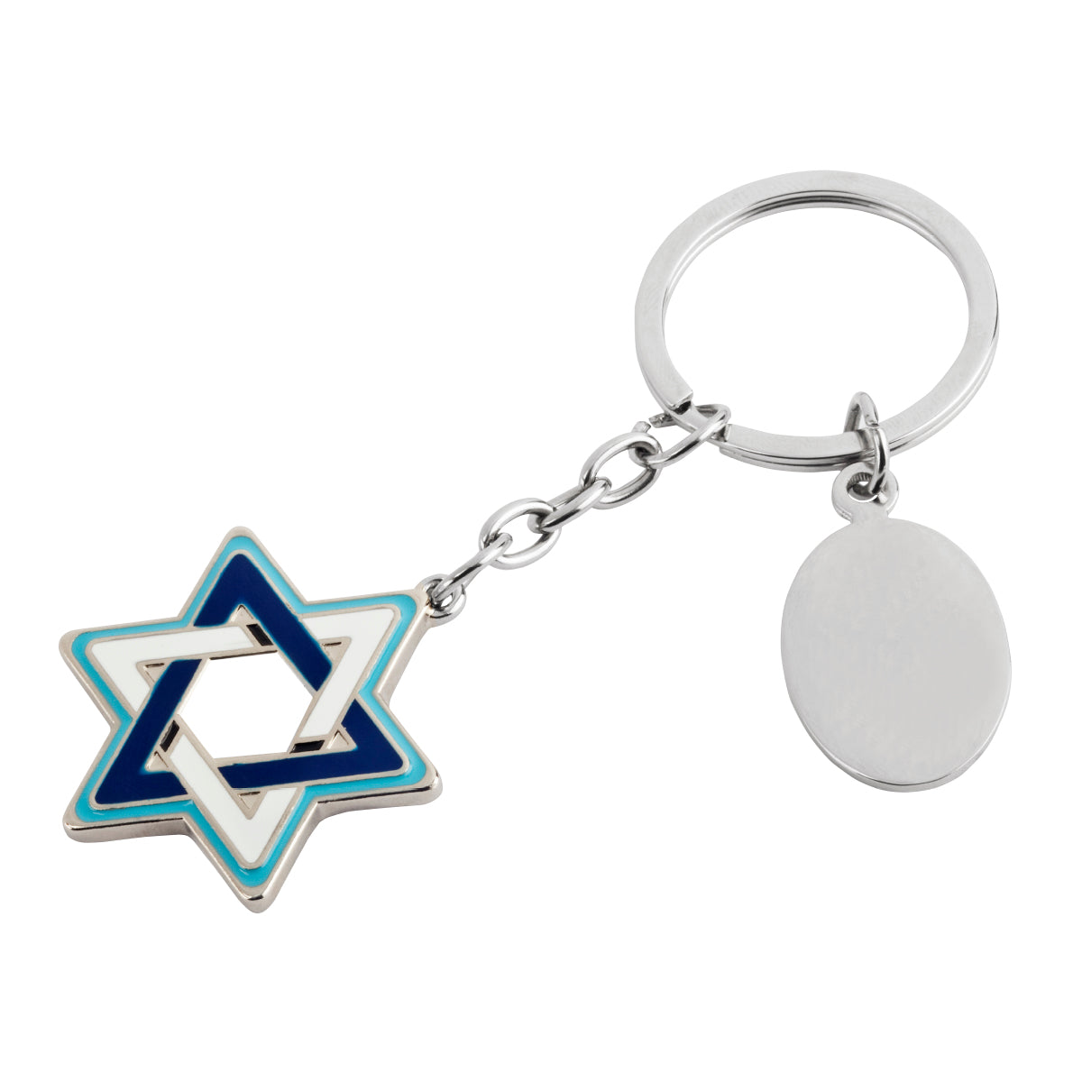 מחזיק מפתחות ממתכת – מגן דוד