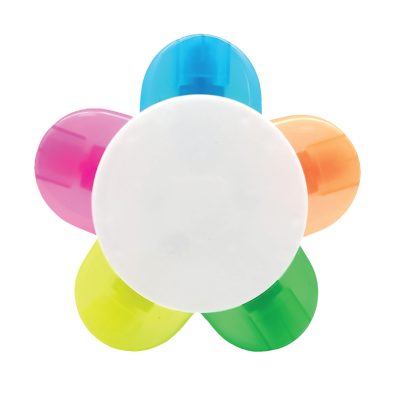 סט 5 מדגשים בצורת פרח