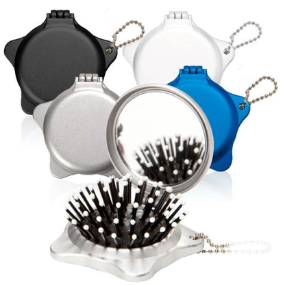 מוניק מראת כיס מברשת