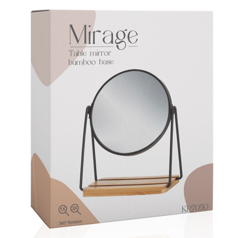 מירייג' מראה שולחנית דו-צדדית