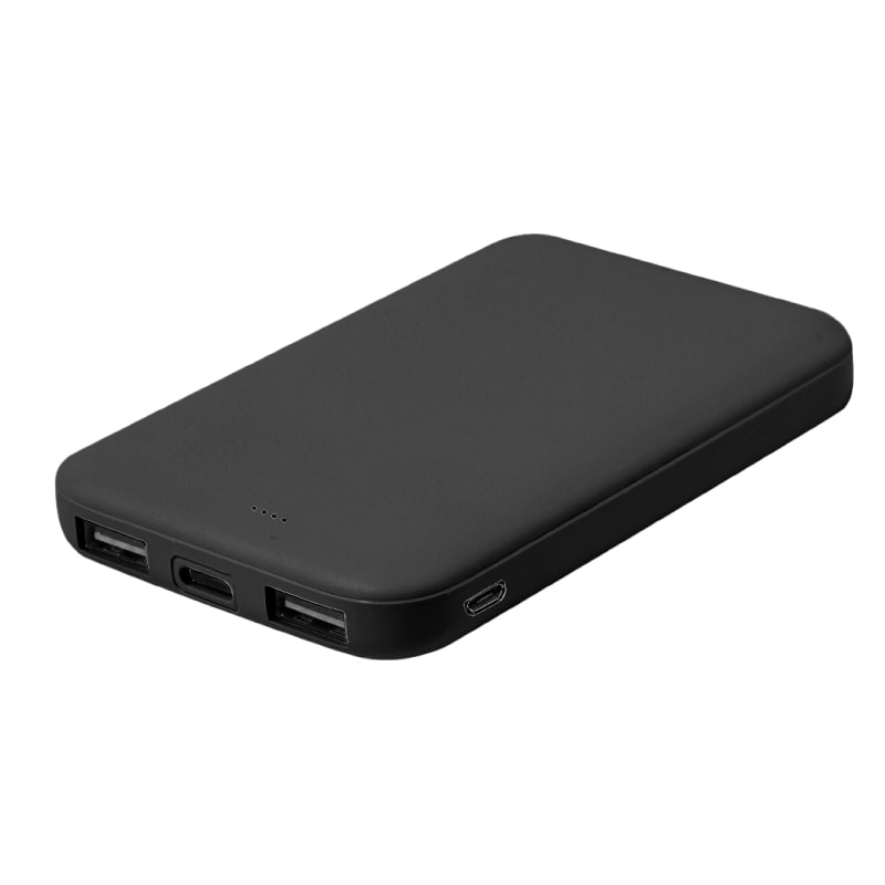 סוללת גיבוי 5,000mAh עם 2 יציאות USB