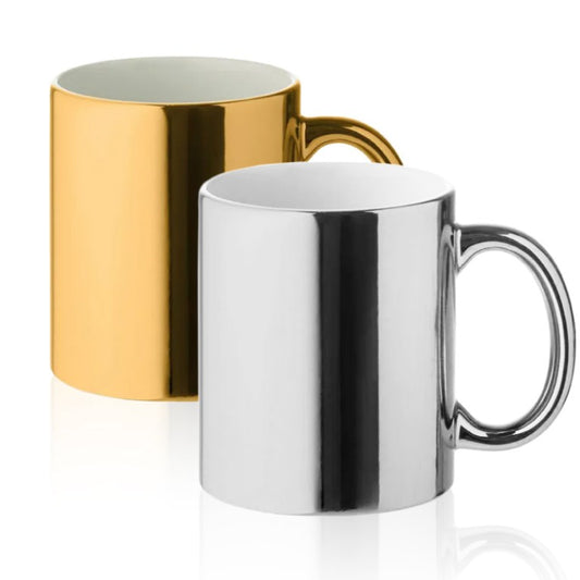 מטאליק ספל קרמיקה גימור מטאלי