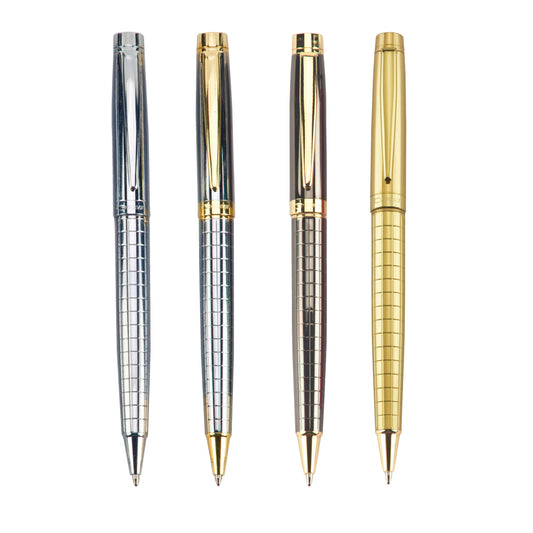 עט כדורי, גוף מתכת