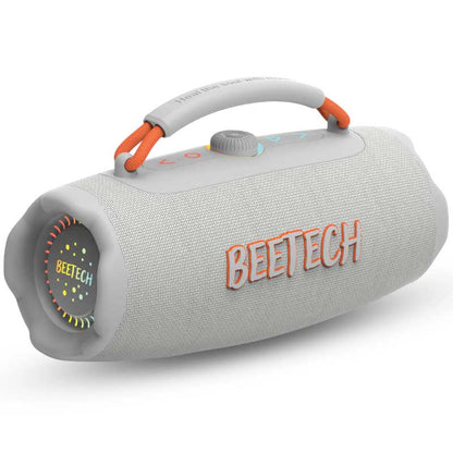 רמקול בלוטוס נייד Echo Pro מבית BeeTech עם תאורת RGB עוצמה 40W